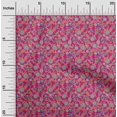 thumbnail image 2 of oneOone Polyester Spandex Magenta Fabric Kalamkari Craft Projects Decor Fabric Printed By The Yard 56 Inch Wide, 2 of 5