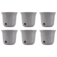 thumbnail image 1 of Suncast CPLHPL100 Pot de Tuyau de Jardin en Résine Robuste de 5 Gallons pour Tuyau Extensible de 300 Pieds, Gris (Lot de 6), 1 of 12
