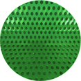thumbnail image 1 of Ahgly Company Tapis de Zone Ronds d'Intérieur Lavables à la Machine, Style Transitionnel, Verts, 7 Pieds Rond, 1 of 7