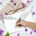 thumbnail image 4 of Feather Dip Pen, Feather Pen Set Equipped With 5pcs Pen Nibs  For Gifts For Home, 4 of 8