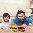 thumbnail image 4 of AMERTEER 5Pcs Little Bus TAYO Toy Little Bus Tayo Car Toy Set Pull Back Mini Cars for Friend Mini (Tayo Rogi Gani Rani), 4 of 8