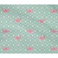 thumbnail image 3 of oneOone Cotton Flex Fabric Geometric & Flamingo Bird Print Fabric BTY 40 Inch Wide, 3 of 4