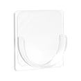 thumbnail image 2 of Meitianfacai Shower Rod Holder, Tension Curtain Rod Bracket No Drilling, Adhesive Shower Rod Retainer Shower Curtain Rod Holder | Shower Curtain Rod not Included Transparent(Clear), 2 of 6