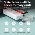 thumbnail image 2 of yeacher High-Speed Dual-Port USB 3.0/2.0 SD & TF Card Reader - Compact, Plug-and-Play, Elegant White Design for Windows & Mac, 2 of 7