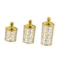 thumbnail image 4 of Siruishop 3 Pcs Bocal à Café, Pot à Biscuits, Portable, Contenant de Rangement pour Aliments Contenant de Rangement pour Grains de Café pour Sucre Noix Collations Pâtes B, 4 of 8