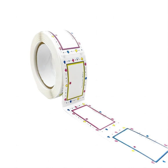 Colorful Blank Stickers For Handwritten Markings Roll Packed Categorized Labeling Stickers Self Large Size Bottle And Seasoning Jar Labels Can Stickers. Notes Large Pads of Paper Chart Paper with