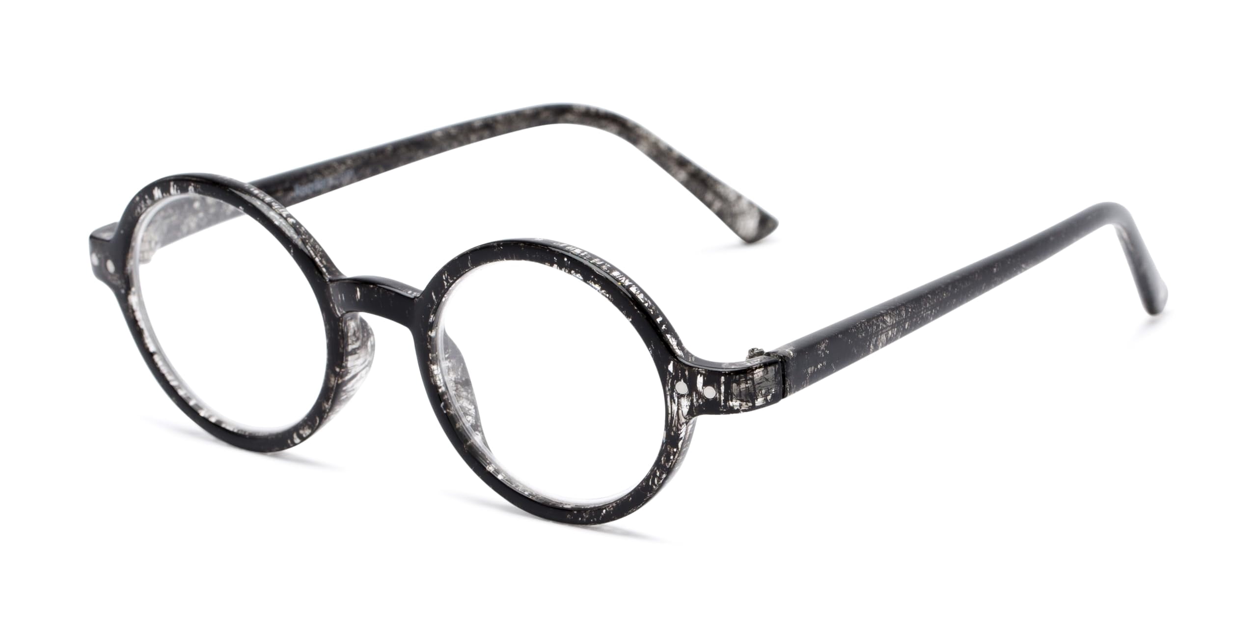 Readers.com Reading Glasses: The Bookworm round Style for Men and Women