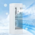 thumbnail image 2 of Mini Portable Air Conditioners, Upgrade Evaporative Air Cooler with Remote, 3 Speed Humidify & LED Light,120ML Cooling Fan Mini Air Conditioner for Room Car Camping, 2 of 8