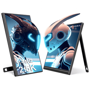V1Pro 16 1 cm 2.5K Moniteur de jeu portable – 144Hz IPS Affichage avec FreeSync, USB-C & Mini HDMI pour Ordinateur portable, Mac, PS5, Xbox, Commutateur (Noir)