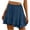 AA-Navy, variant on QATAINLAV Flowy Ruffle Mini Skirts for Women Casual Tie Front High Waisted Tiered Short Skirts Trendy Summer Skorts Blue L Spring Savings