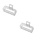 thumbnail image 3 of maskred Fashion Claw Clips Large Simple Style Handy Simple Style Sturdy Exquisite Accessories Barrettes for Women White/Rectangle 2Set, 3 of 6