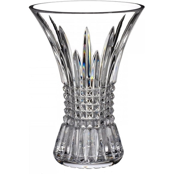 Waterford Lismore Vase Diamant 8 Pouces Transparent