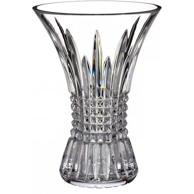 Waterford Lismore Vase Diamant 8 Pouces Transparent