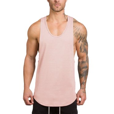Débardeur pour Hommes Gyms Musculation Mise en Forme Muscle Sans Manches Camisole T-shirt Haut Gilet Débardeur