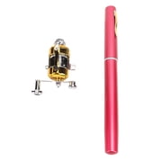 Portable Pen Fishing Rod, Lightweight Pocket Fishing Rod with Reel, High Strength, Fashion Statement for Fishing