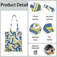 thumbnail image 4 of Sac Fourre-Tout en Toile pour Sports d'Équipe – Sac Fourre-Tout Réutilisable à Imprimé Baseball Soccer Soccer Basketball pour Enfants Garçons Ados Athlètes Compétition Entraînement Softball Volleyball Tennis Golf, 4 of 6