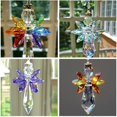 thumbnail image 4 of Modern Rainbow Crystal Angel Chakra Suncatcher Car Charm Pendant, 4 of 4