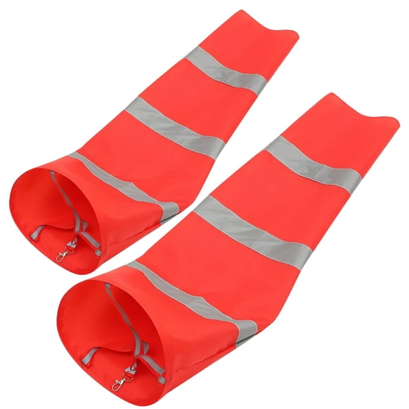 EIGTHTAIL 2 Pcs Windsock Flag Wind Direction Indicators Outdoor Activities Yard Decor Wind Streamers Wind Socks Outdoor Heavy Duty
