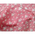 thumbnail image 5 of oneOone Silk Tabby Fabric Triangle Geometric Decor Fabric Printed BTY 42 Inch Wide, 5 of 5