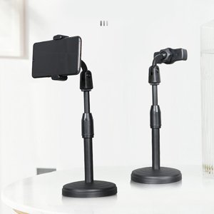 YSTINNG Cell Phone Stand Extendable Phone Holder Stand Flexible Phone Mount Compatible with All Mobile Phone B311-4364