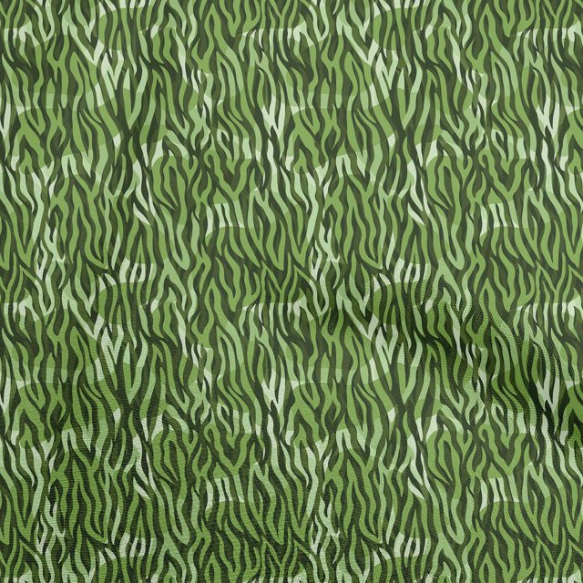 oneOone Viscose Chiffon Green Fabric Abstract Craft Projects Decor Fabric Printed By The Yard 42 Inch Wide