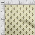 thumbnail image 1 of oneOone Cotton Flex Fabric Leaves & Floral Block Printed Craft Fabric BTY 40 Inch Wide, 1 of 5