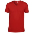 thumbnail image 1 of Gildan T-Shirt à Manches Courtes à Col en V Style Doux pour Hommes, 1 of 5