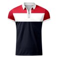 thumbnail image 2 of BOBOGOJP Polo pour Homme à Séchage Rapide, Frais, Manches Courtes, Sport Décontracté, Tennis Golf, Chemise pour Homme (Rouge,m), 2 of 5