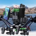thumbnail image 1 of Uscallm 2Pcs Motorcycle Cup Holder Phone Mount, Motorcycle Accessories Drink Holder Phone Support, Motorcycle Handlebar Cup Holder and Phone Holder, Universal Motorcycle Cup Support Phone Mount, 1 of 9