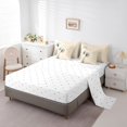 thumbnail image 3 of Dandelion 7 Piece Comforter Set Full Bed In A Bag,Abstract Dandelion Bedding Sets Flying Fluffy Petals Sheet Set With Comforter,Botanical Plant Bed Set, 3 of 5
