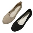 thumbnail image 2 of B91xZ Mocassins pour Femmes Confortables et Légers, Beige 6.5, 2 of 5