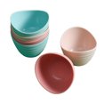 thumbnail image 1 of 6 PCS Mini Silicone Pinch Bowls Multicolored Pinch Bowls Silicone Condiment Bowls Silicone Measuring Bowls Silicone Mixing Bowls with Stir Stick Reusable Snack Bowls for Sauce, Pink, Beige, Blue, 1 of 4