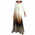 thumbnail image 1 of Birdeem Nouvelle Robe Ajustée Automne et Hiver Col en V Manches Bouffantes Jupe Plissée, 1 of 1