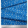 thumbnail image 3 of Soimoi Cotton Voile Fabric Radio Transistor,Guitar & Piano Musical Instrument Print Fabric by The Yard 42 Inch Wide, 3 of 3