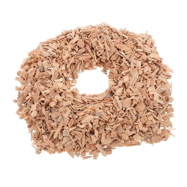 KAKOWELY 1 Bag Hickory Wood Chips for BBQ Smoking Hickory Wood Chunks Grilling Accessories Wood Smoker Chips Hickory Wood Chip for Smokers,10.24X"X7.48"X1.38"