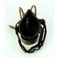 thumbnail image 3 of Metallic Bronze Steampunk Gas Costume Mask with Corrugated Tubes Halloween, 3 of 3