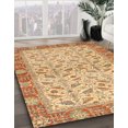 thumbnail image 2 of Ahgly Company Indoor Rectangle Abstract Chocolate Brown Oriental Area Rugs, 8' x 10', 2 of 6