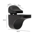 thumbnail image 2 of SUYIN Polished Chrome Glass Shelf Support Brackets Set Of 4 For Wall Mounting, 2 of 6