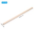 thumbnail image 2 of Unique Bargains 3/8 Inch Dowel Rods Wood Sticks 12 Inch Long Square Wooden Dowels 10 Pcs, 2 of 6