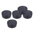 thumbnail image 2 of pitrice 5pcs Empty Aluminum Tin Jars Cosmetic Screw Lid Containers Lip Balm Cans 250ml, 2 of 7