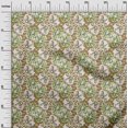 thumbnail image 3 of oneOone Georgette Viscose Tawny Brown Fabric Abstract Craft Projects Decor Fabric Printed By The Yard 42 Inch Wide, 3 of 5