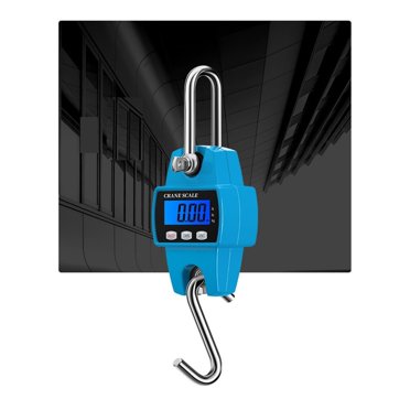 Mini Balance-Grue Numérique LCD 300 kg, Poids Portable Industriel Électronique Robuste, Crochet de Grue, Balance Suspendue pour la Maison et la Ferme, Facile à Utiliser