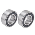 thumbnail image 2 of 2Pcs Roulement à Billes à Double Rangée Opération à Grande Vitesse Excellente Fabrication Fournitures Industrielles pour Machines Agricoles3208-2rs, 2 of 14