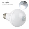 thumbnail image 3 of 7W Motion Sensor Light Bulb  Outdoor/Indoor Movement Activated Security LED Bulb E26 White for Front Door Stairs Porch, 3 of 8