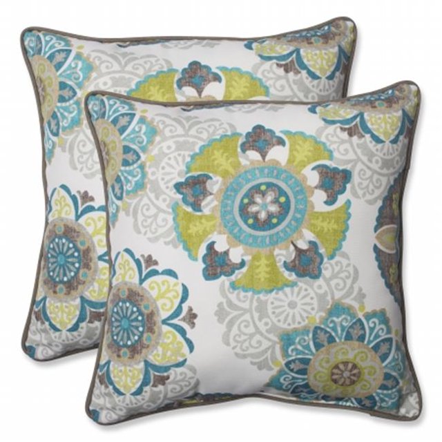 Pillow Perfect 564166 Allodala Oasis Jeter Oreiller 18.5 Po - Lot de 2