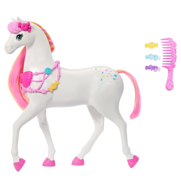 Barbie in the Nutcracker Land of Sweets Horse with Colorful Scented Hair and Candy-Scented Accessories