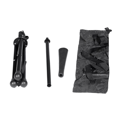 thumbnail image 2 of 29.5In-45.3in Baseball Softball Batting Tee for Hitting Height Adjustable Practice Training Travel Tee Ball Stand, 2 of 6