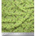 thumbnail image 1 of Soimoi Cotton Jersey Fabric Notes,Piano & Guitar Musical Instrument Printed Fabric 1 Yard 58 Inch Wide, 1 of 3