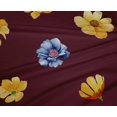 thumbnail image 4 of oneOone Polyester Lycra Fabric Flower Watercolor Print Sewing Fabric BTY 56 Inch Wide, 4 of 4