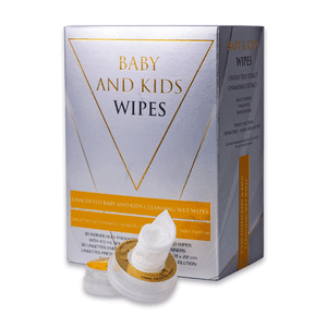 Wise Wipe Unscented Baby Wipes, Gentle Travel Pack for Diaper Bags, 30 Count